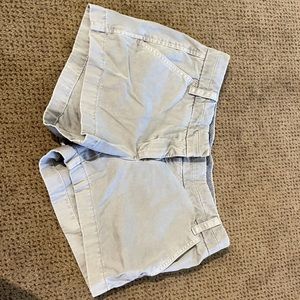 Gray Jcrew 3.5” chino shorts like new